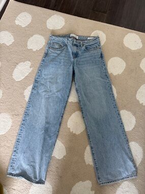 Aritzia denim forum 90s super lo rise baggy 27